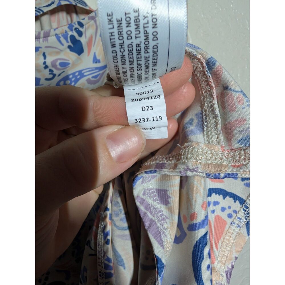 Duluth Trading Co Women's 1X Butterfly Print Racerback Activewear Tank Top - Picture 6 of 9